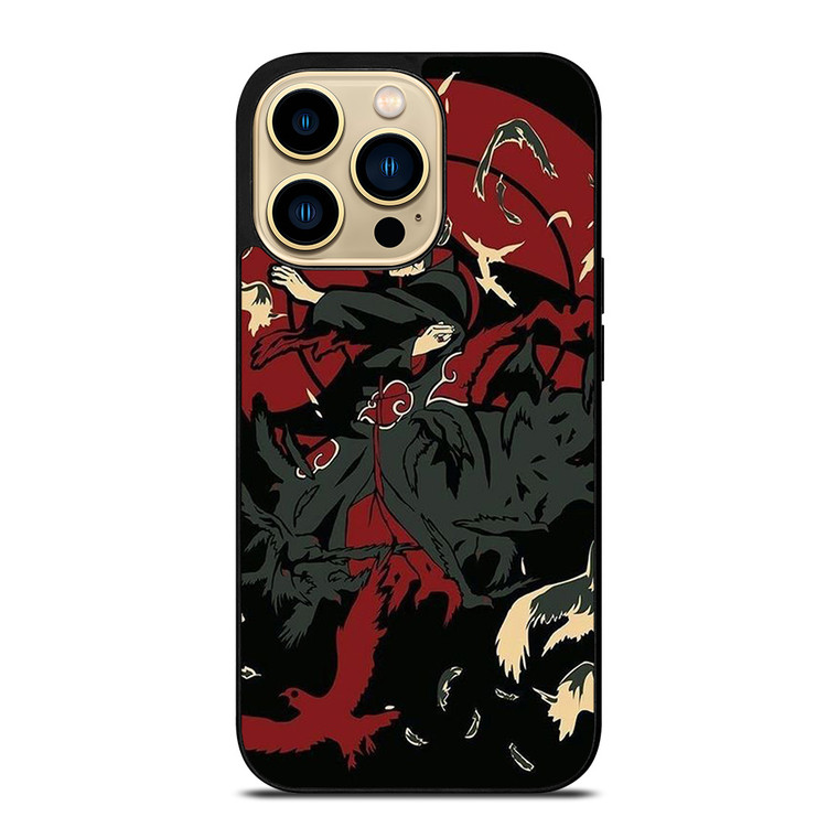 ITACHI UCHIHA AKATSUKI NARUTO iPhone 14 Pro Max Case Cover