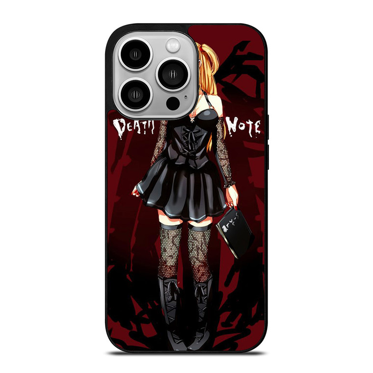 DEATH NOTE ANIME MISA AMANE iPhone 14 Pro Case Cover