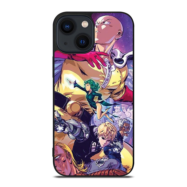 ONE PUNCH MAN ANIME CHARACTER iPhone 14 Plus Case Cover
