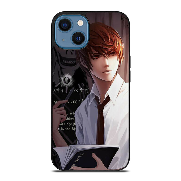 ANIME DEATH NOTE LIGHT YAGAMI AND RYUK iPhone 14 Case Cover