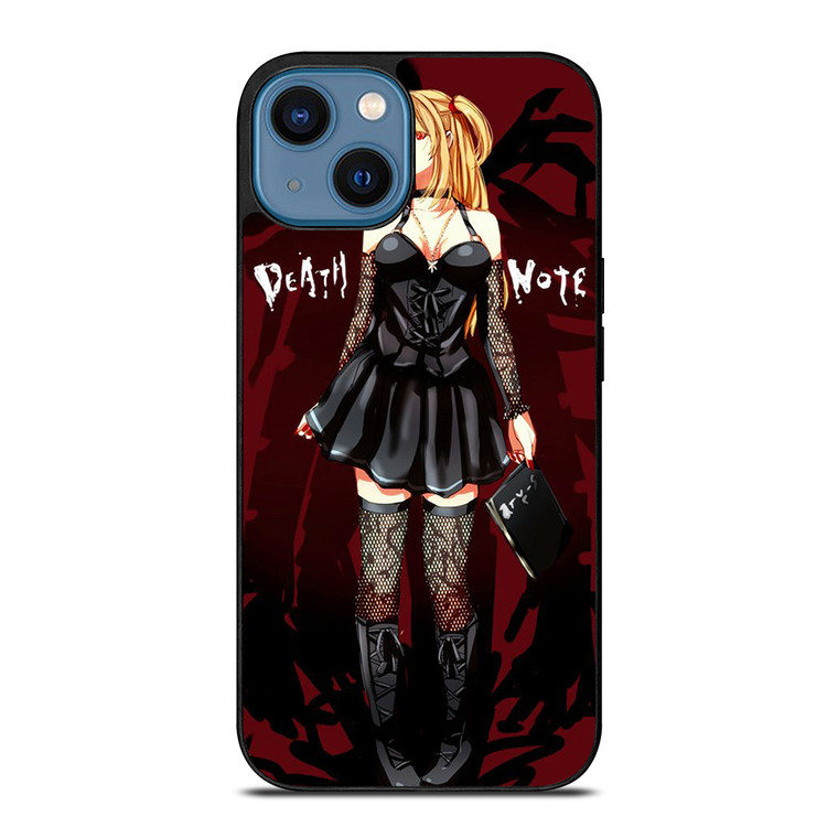 DEATH NOTE ANIME MISA AMANE iPhone 14 Case Cover