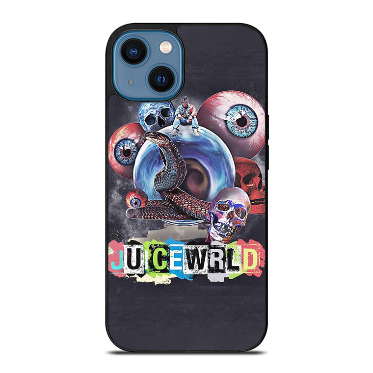 JUICE WRLD 999 SKULL EYES iPhone 14 Case Cover