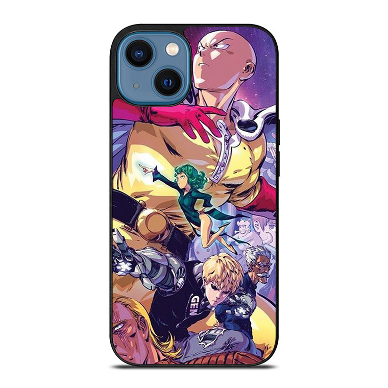 ONE PUNCH MAN ANIME CHARACTER iPhone 14 Case Cover