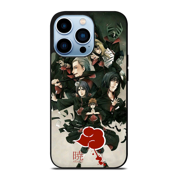 AKATSUKI NARUTO MANGA ANIME iPhone 13 Pro Max Case Cover