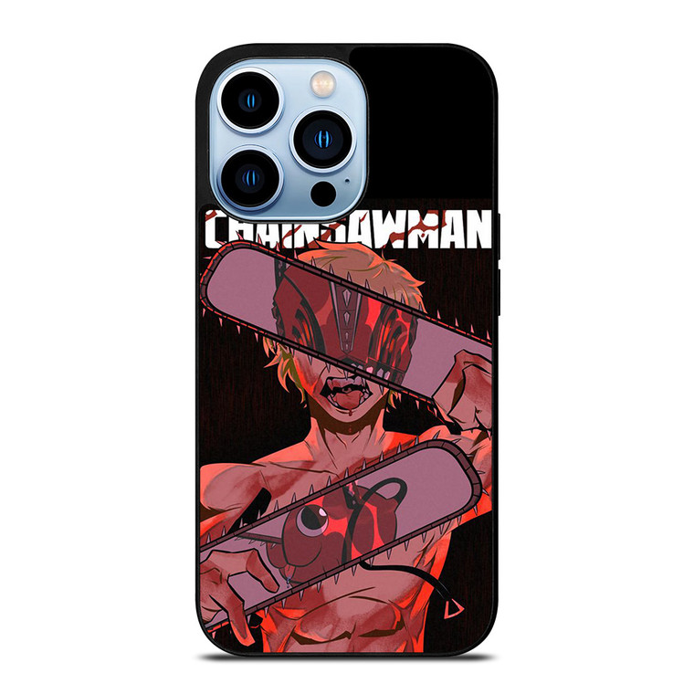 CHAINSAW MAN DENJI ART iPhone 13 Pro Max Case Cover