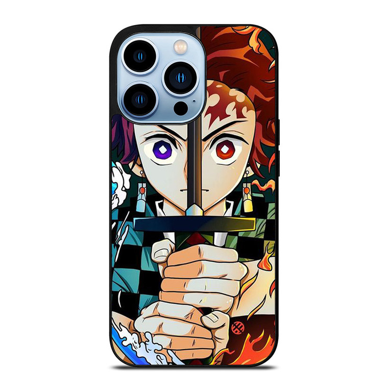 DEMON SLAYER KIMETSU NO YAIBA TANJIRO KAMADO FIRE WATER iPhone 13 Pro Max Case Cover