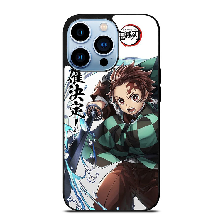 KIMETSU NO YAIBA DEMON SLAYER TANJIRO KAMADO FIRE WATER iPhone 13 Pro Max Case Cover