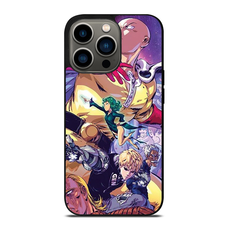 ONE PUNCH MAN ANIME CHARACTER iPhone 13 Pro Case Cover