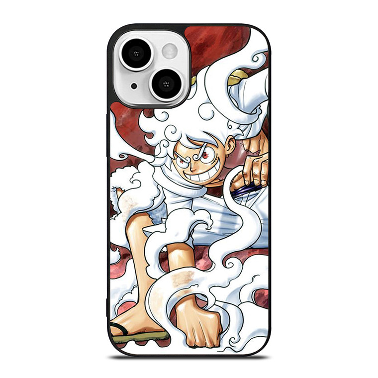 ONE PIECE ANIME MONKEY D LUFFY GEAR 5 iPhone 13 Mini Case Cover