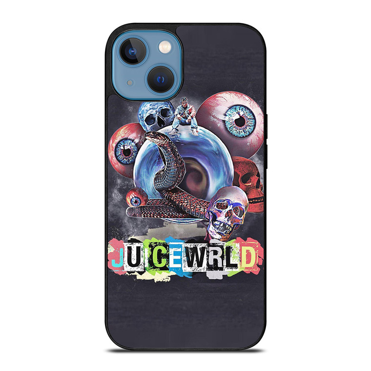 JUICE WRLD 999 SKULL EYES iPhone 13 Case Cover