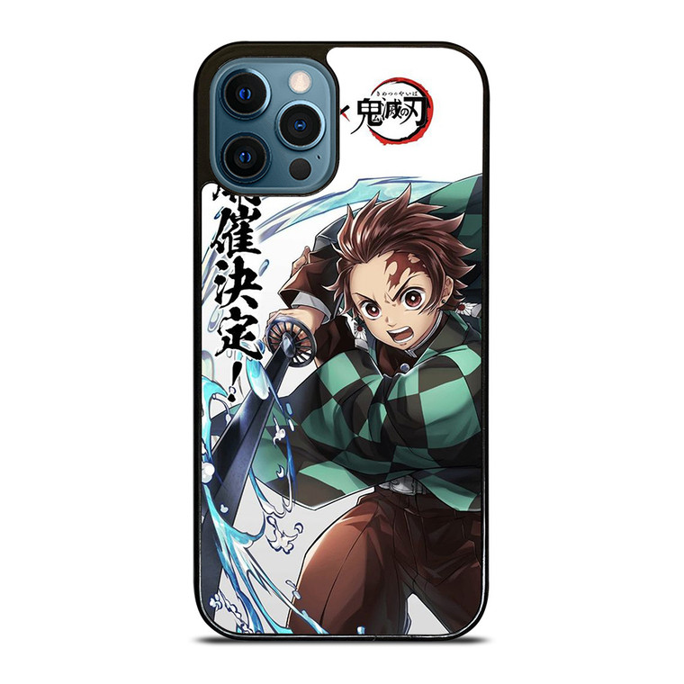 KIMETSU NO YAIBA DEMON SLAYER TANJIRO KAMADO FIRE WATER iPhone 12 Pro Max Case Cover