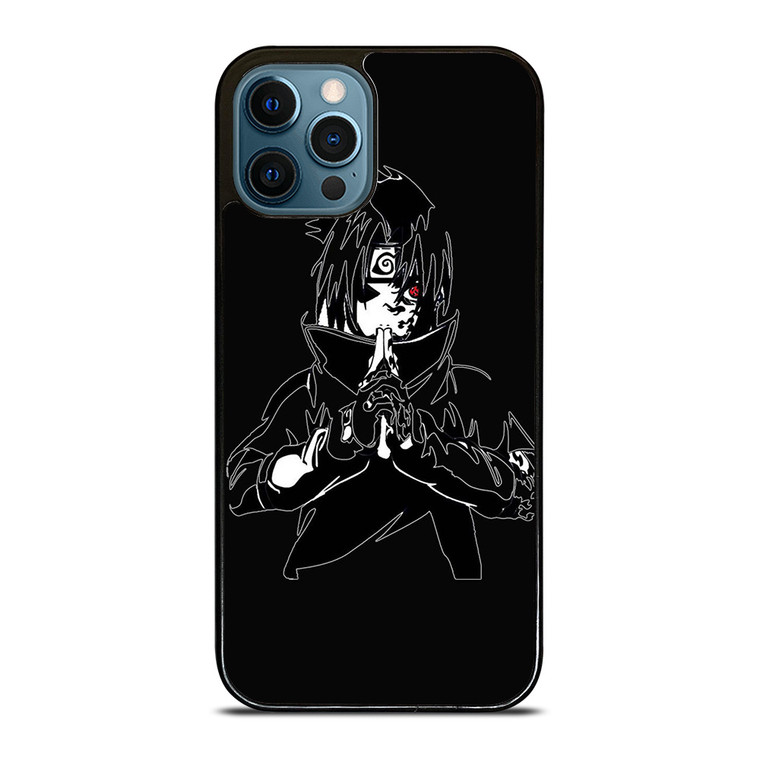 NARUTO UCHIHA SASUKE ART iPhone 12 Pro Max Case Cover