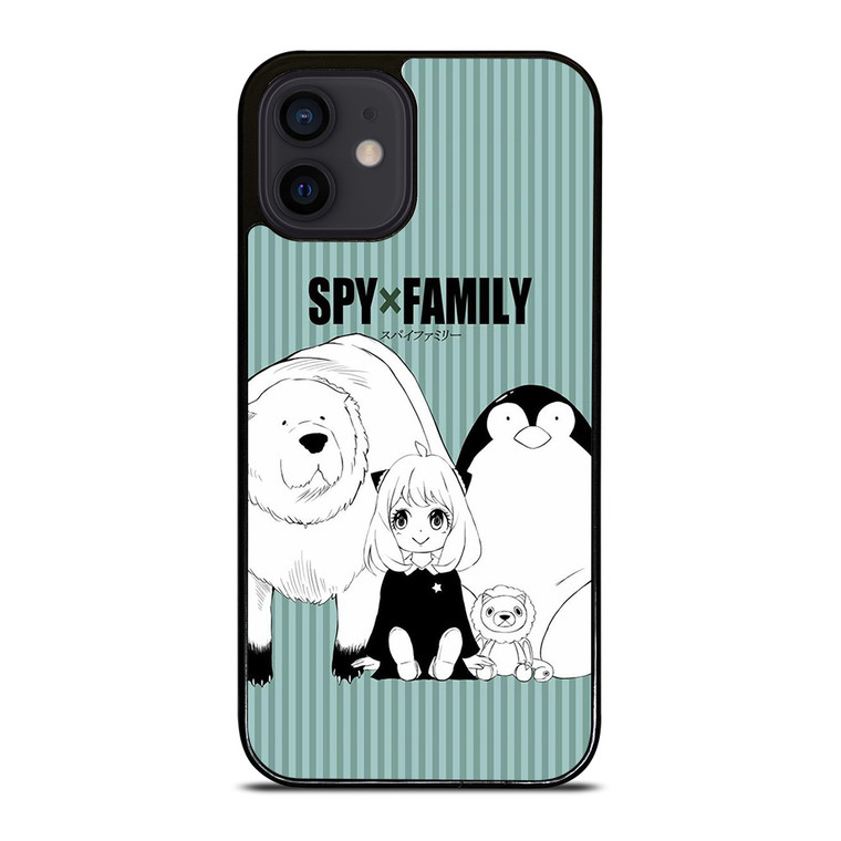 ANYA AND BOND FORGER SPY FAMILY MANGA ANIME iPhone 12 Mini Case Cover