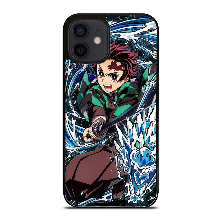 MANGA DEMON SLAYER TANJIRO KAMADO ANIME iPhone 12 Mini Case Cover