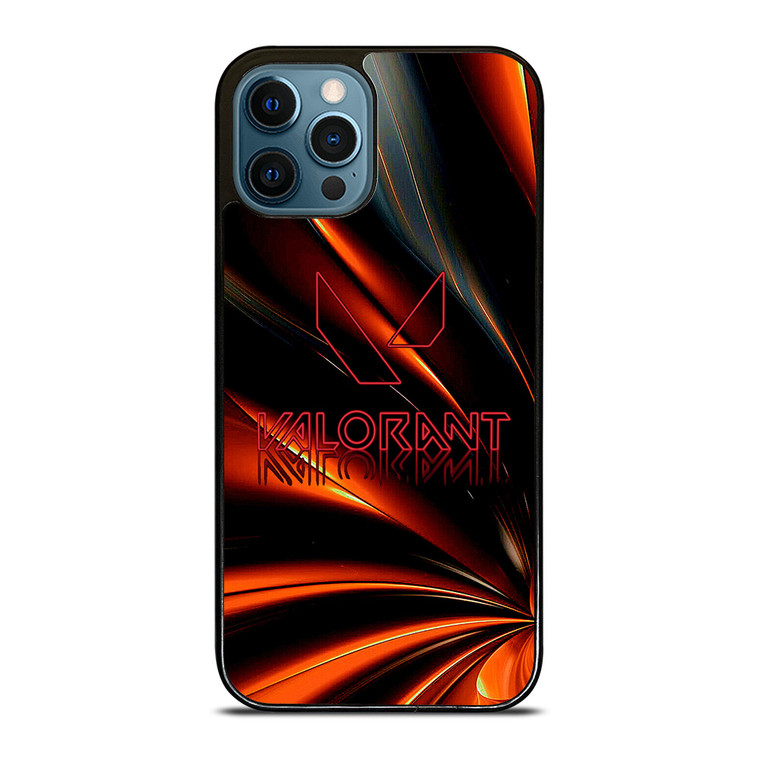 VALORANT RIOT GAMES LOGO LIQUID iPhone 12 Pro Case Cover