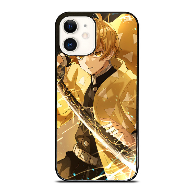 DEMON SLAYER ZENITSU AGATSUMA ANIME iPhone 12 Case Cover