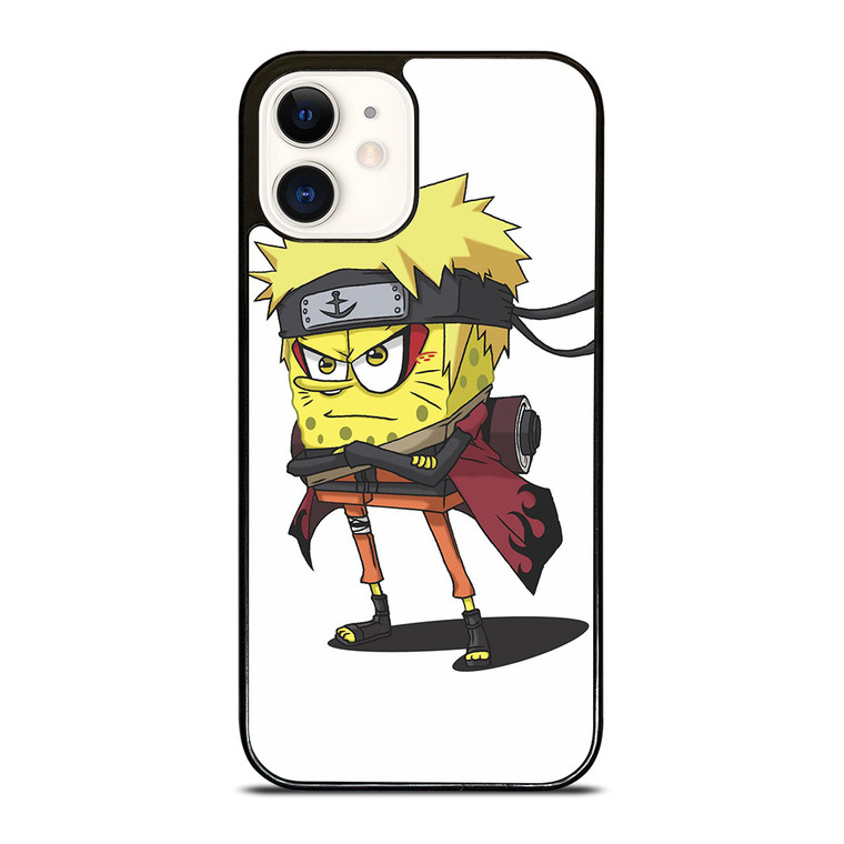 SPONGEBOB NARUTO SHIPPUDEN iPhone 12 Case Cover