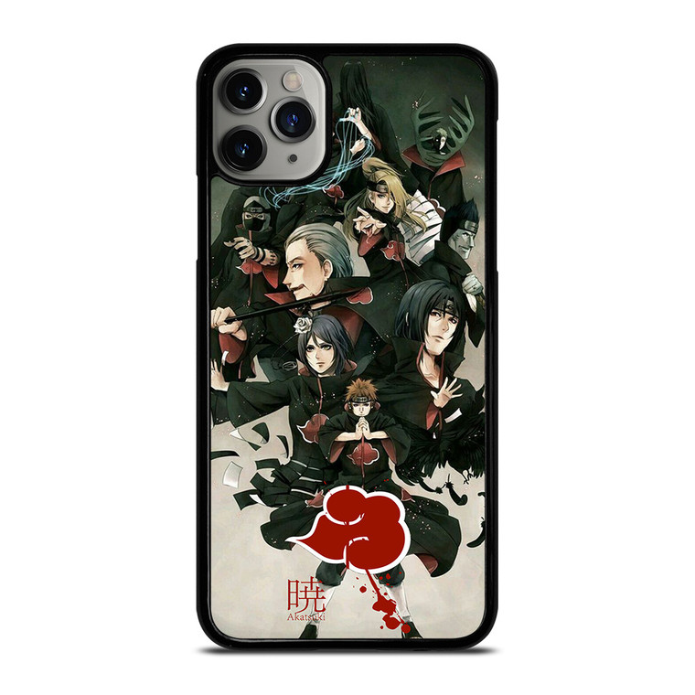 AKATSUKI NARUTO MANGA ANIME iPhone 11 Pro Max Case Cover