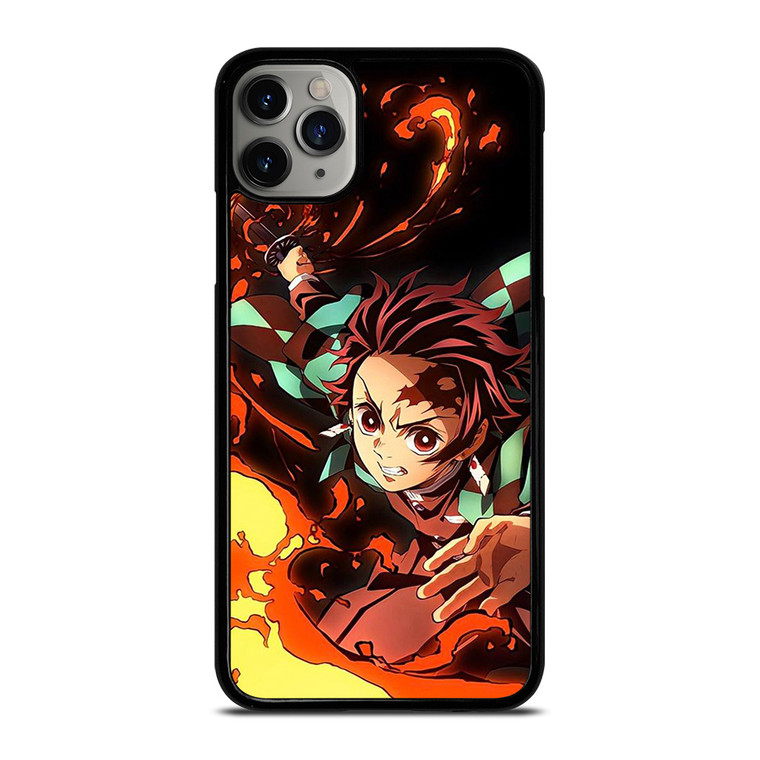 DEMON SLAYER KIMETSU NO YAIBA TANJIRO KAMADO FIRE iPhone 11 Pro Max Case Cover