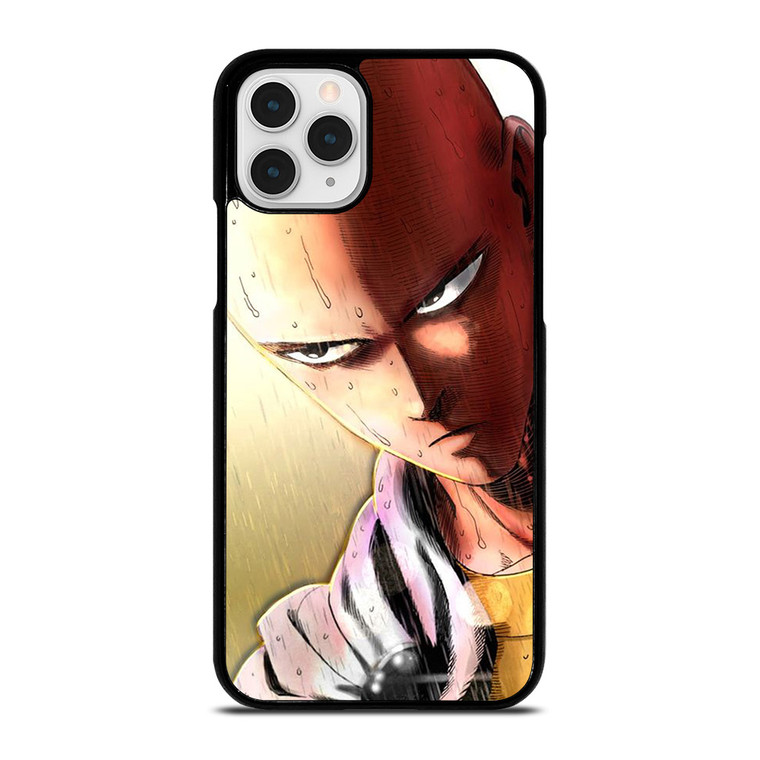 ANIME ONE PUNCH MAN SAITAMA FURIOUS iPhone 11 Pro Case Cover