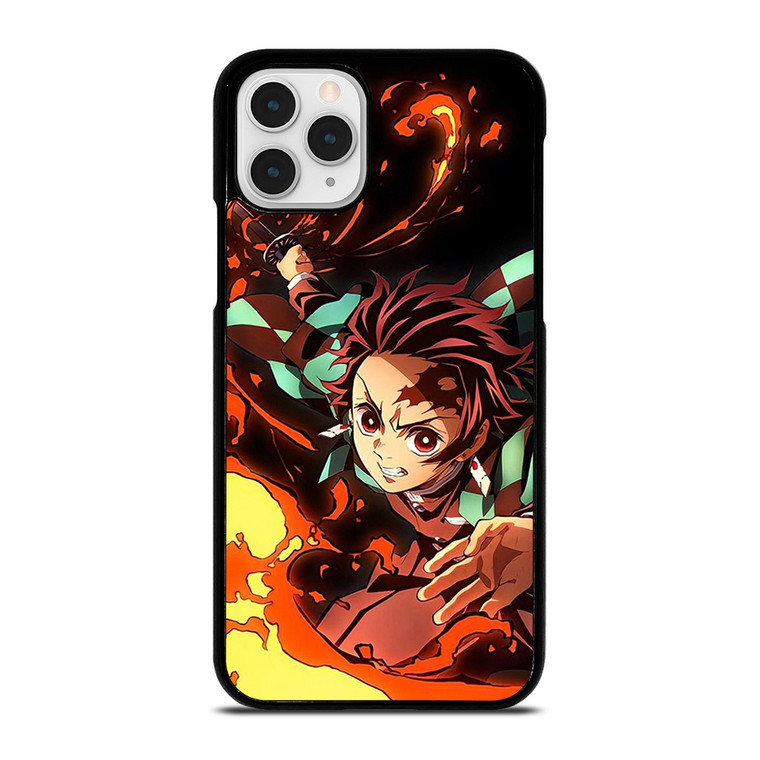 DEMON SLAYER KIMETSU NO YAIBA TANJIRO KAMADO FIRE iPhone 11 Pro Case Cover