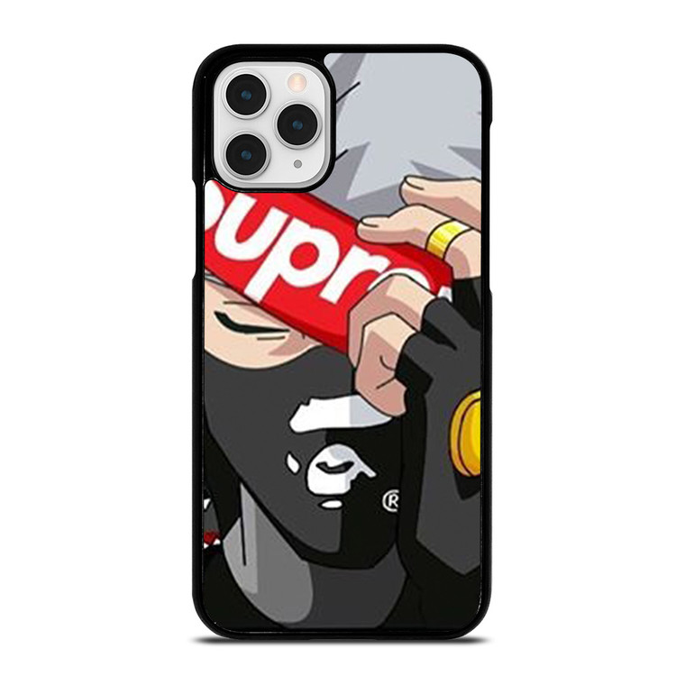 SUPREME BAPE KAKASHI NARUTO iPhone 11 Pro Case Cover