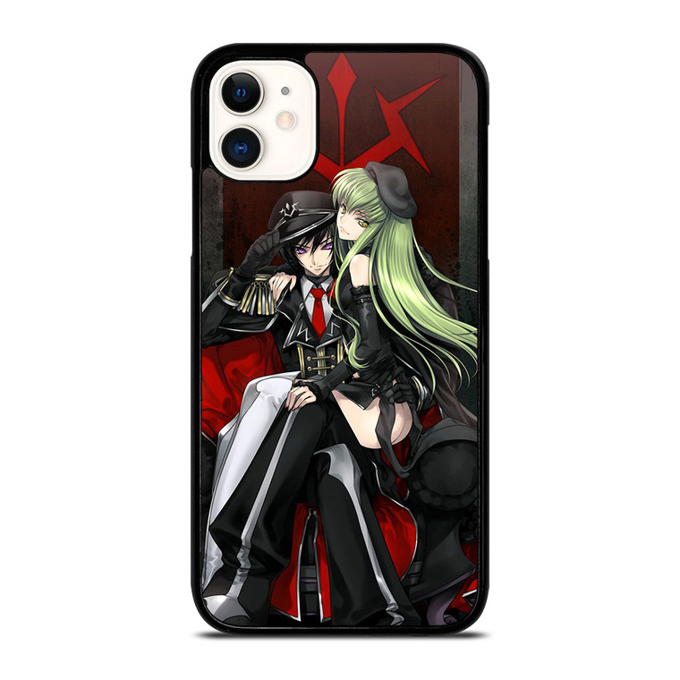 CODE GEASS LELOUCH CAMPEROUGE AND C.C ANIME MANGA iPhone 11 Case Cover