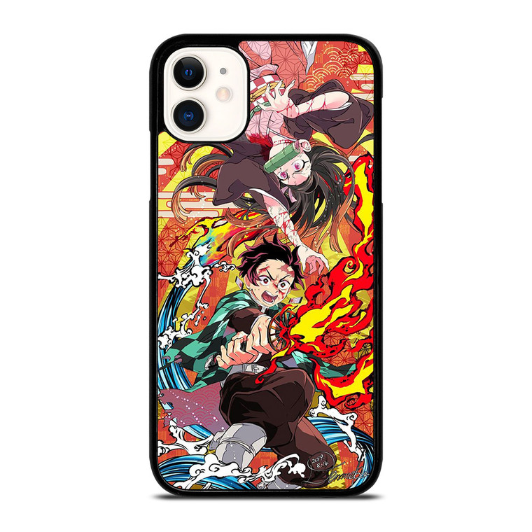 DEMON SLAYER KIMETSU NO YAIBA ANIME MANGA iPhone 11 Case Cover