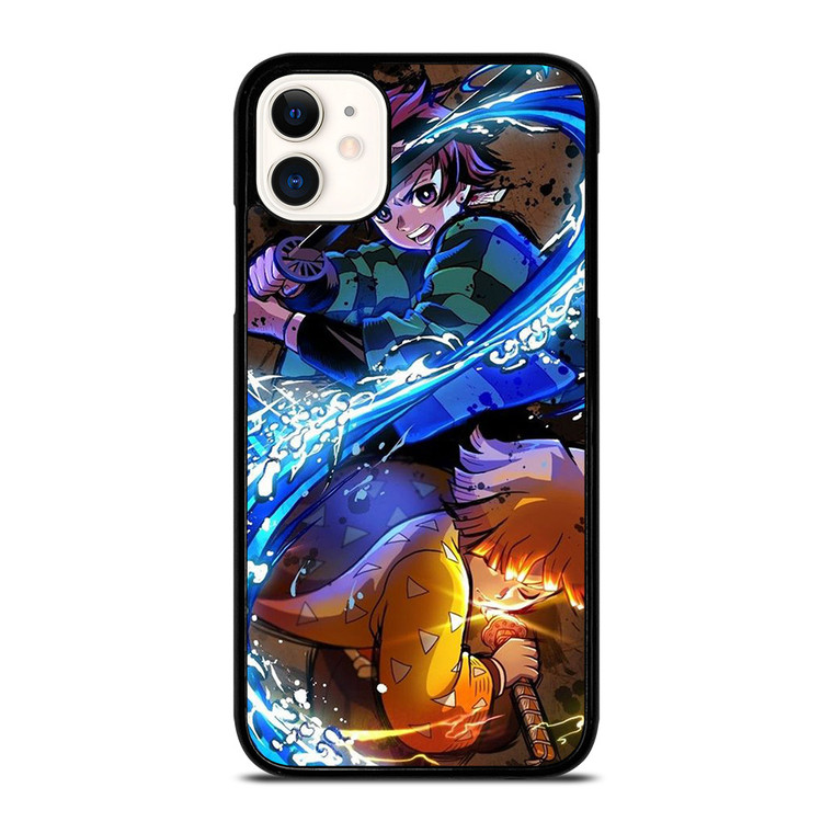 DEMON SLAYER TANJIRO AND ZENITSU iPhone 11 Case Cover