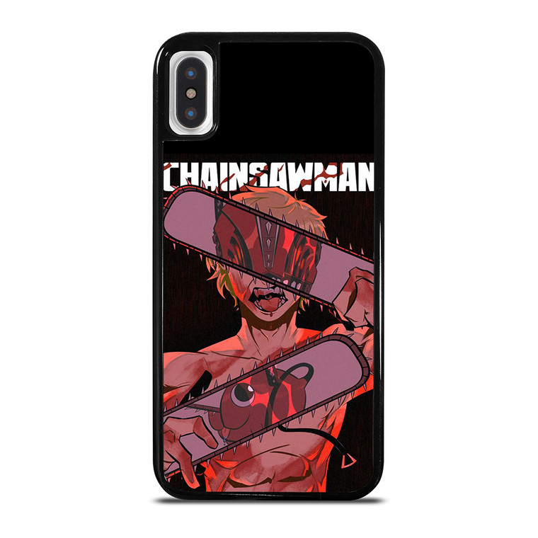 CHAINSAW MAN DENJI ART iPhone X / XS Case Cover