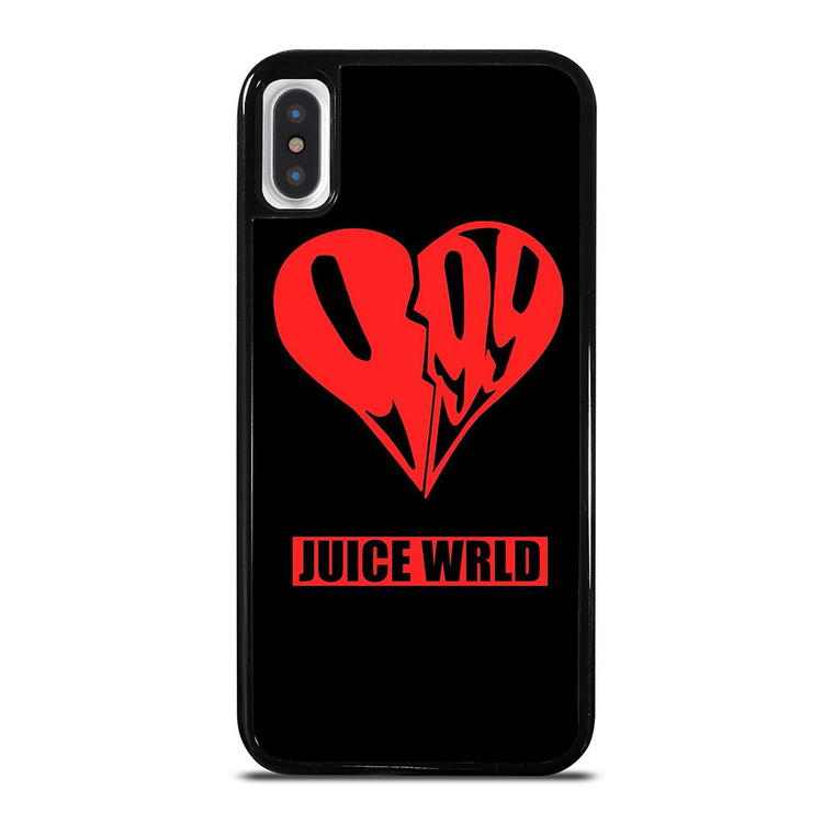 JUICE WRLD 999 HEART LOGO iPhone X / XS Case Cover