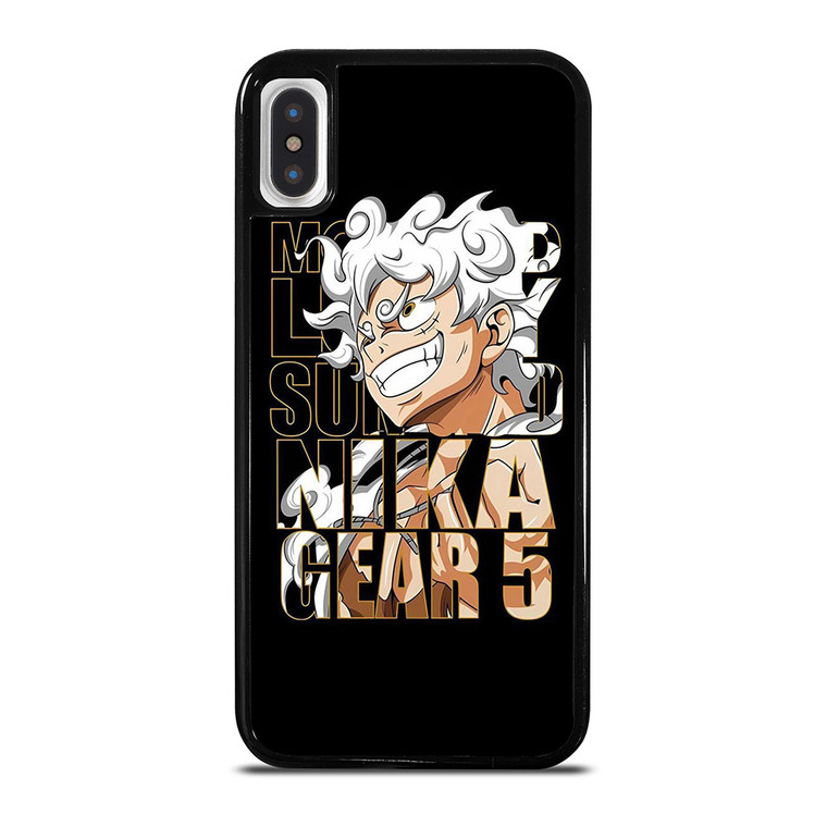 ONE PIECE MONKEY D LUFFY GEAR 5 ANIME iPhone X / XS Case Cover