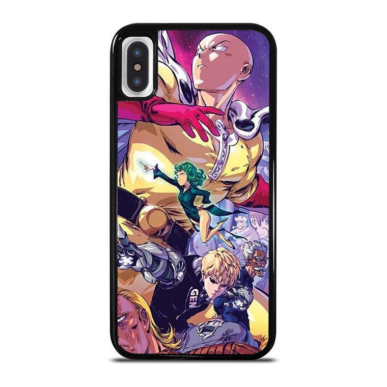 ONE PUNCH MAN ANIME CHARACTER iPhone X / XS Case Cover