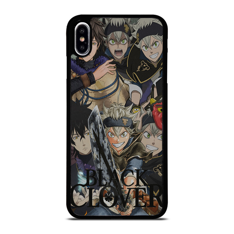 BLACK CLOVER ANIME ALL iPhone XS Max Case Cover