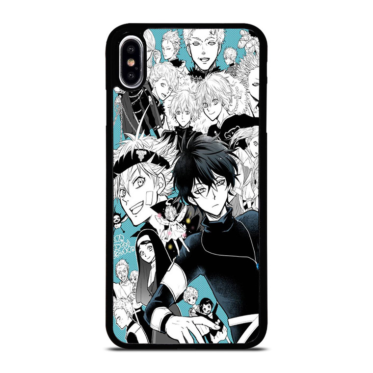 BLACK CLOVER ANIME COLLAGE iPhone XS Max Case Cover