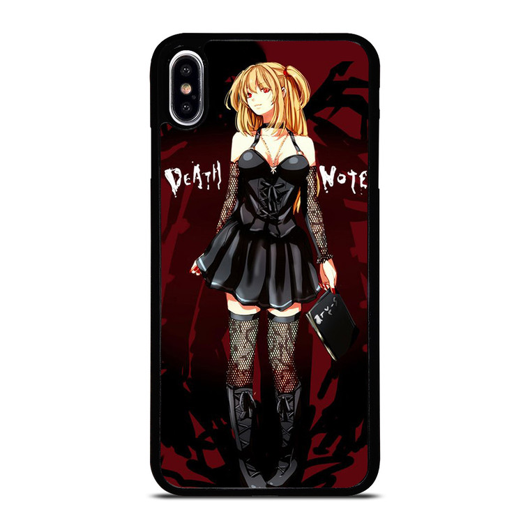 DEATH NOTE ANIME MISA AMANE iPhone XS Max Case Cover