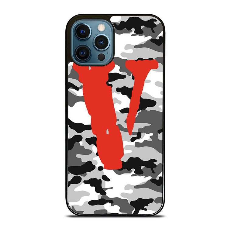 VLONE CAMO LOGO iPhone 12 Pro Case Cover