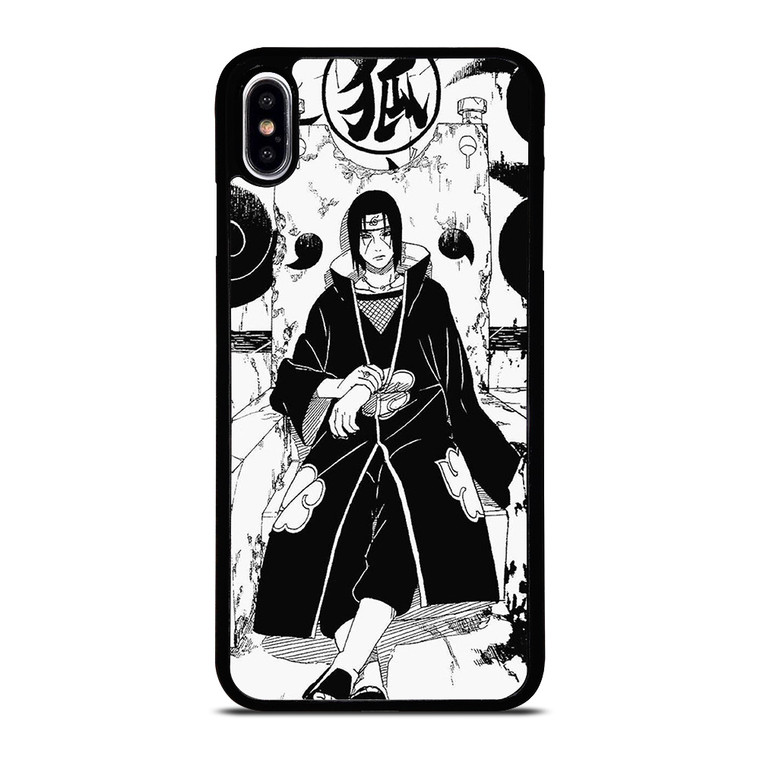 ITACHI UCHIHA NARUTO COMIC iPhone XS Max Case Cover