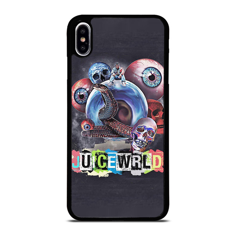 JUICE WRLD 999 SKULL EYES iPhone XS Max Case Cover