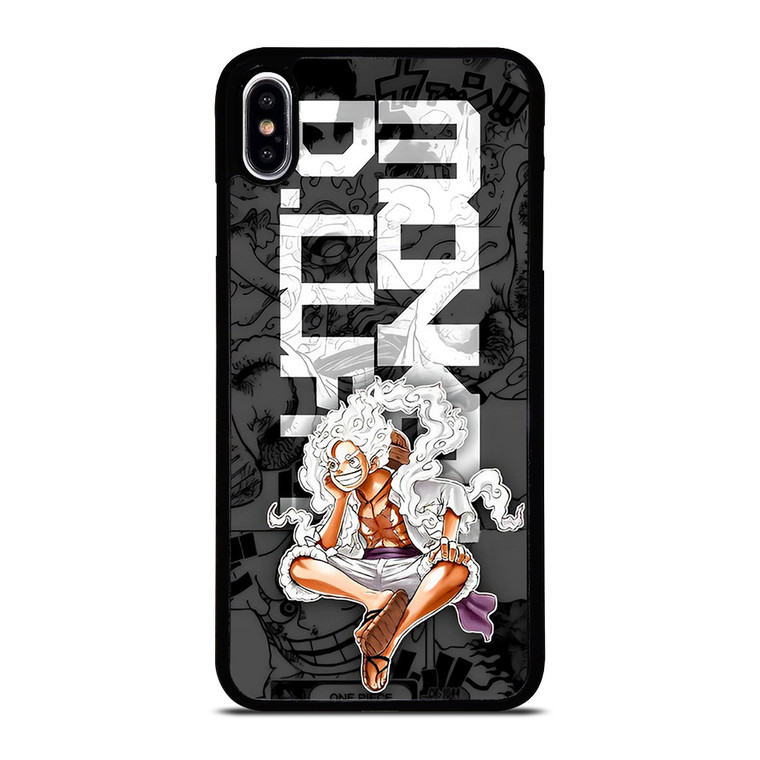MONKEY D LUFFY GEAR 5 ONE PIECE ANIME iPhone XS Max Case Cover