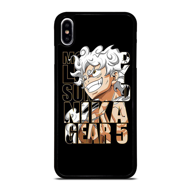 ONE PIECE MONKEY D LUFFY GEAR 5 ANIME iPhone XS Max Case Cover