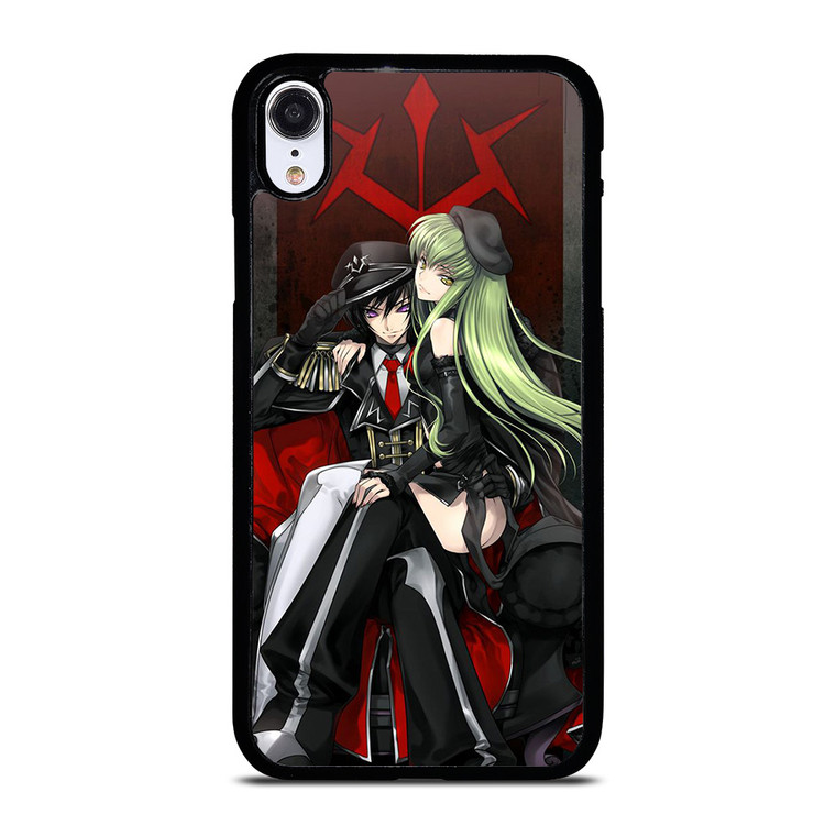 CODE GEASS LELOUCH CAMPEROUGE AND C.C ANIME MANGA iPhone XR Case Cover