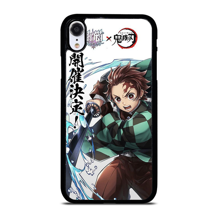 KIMETSU NO YAIBA DEMON SLAYER TANJIRO KAMADO FIRE WATER iPhone XR Case Cover