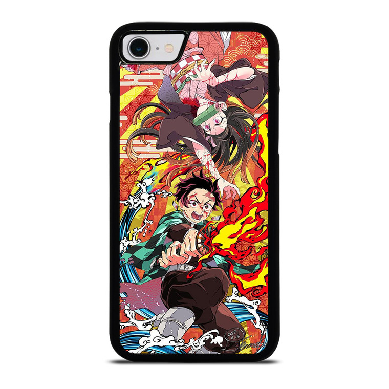 DEMON SLAYER KIMETSU NO YAIBA ANIME MANGA iPhone SE 2022 Case Cover