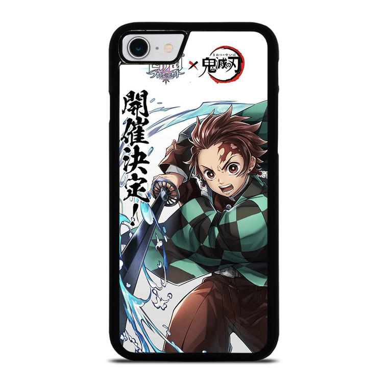 KIMETSU NO YAIBA DEMON SLAYER TANJIRO KAMADO FIRE WATER iPhone SE 2022 Case Cover