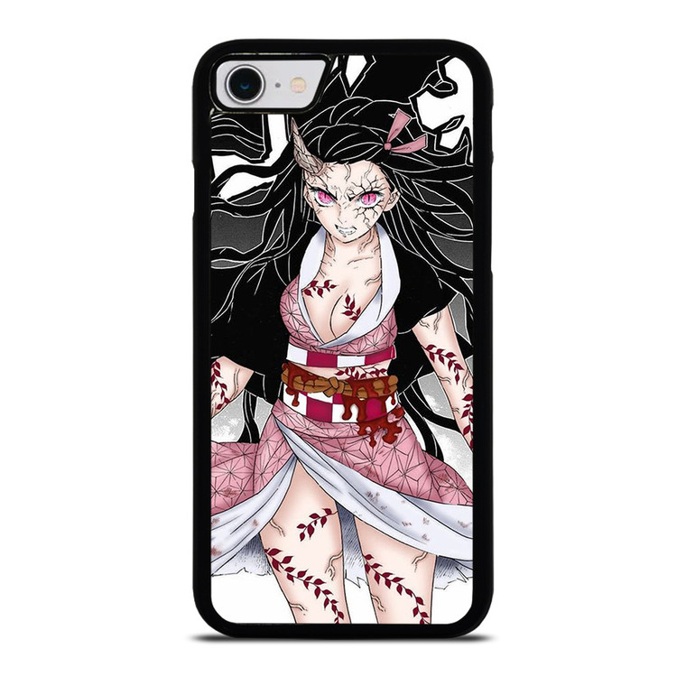 MANGA DEMON SLAYER NEZUKO KAMADO ANIME iPhone SE 2022 Case Cover