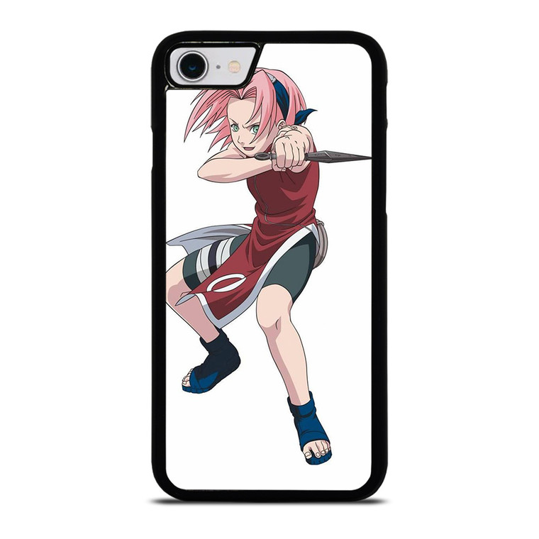 SAKURA NARUTO SHIPPUDEN ANIME iPhone SE 2022 Case Cover