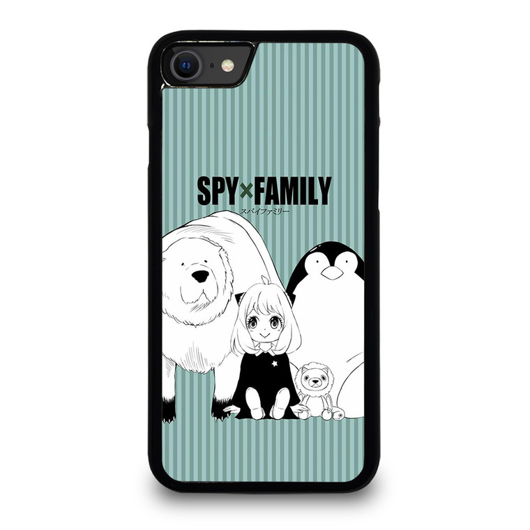 ANYA AND BOND FORGER SPY FAMILY MANGA ANIME iPhone SE 2020 Case Cover