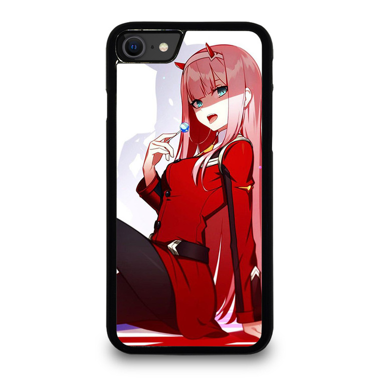 CARTOON ANIME ZERO TWO DARLING IN THE FRANXX iPhone SE 2020 Case Cover