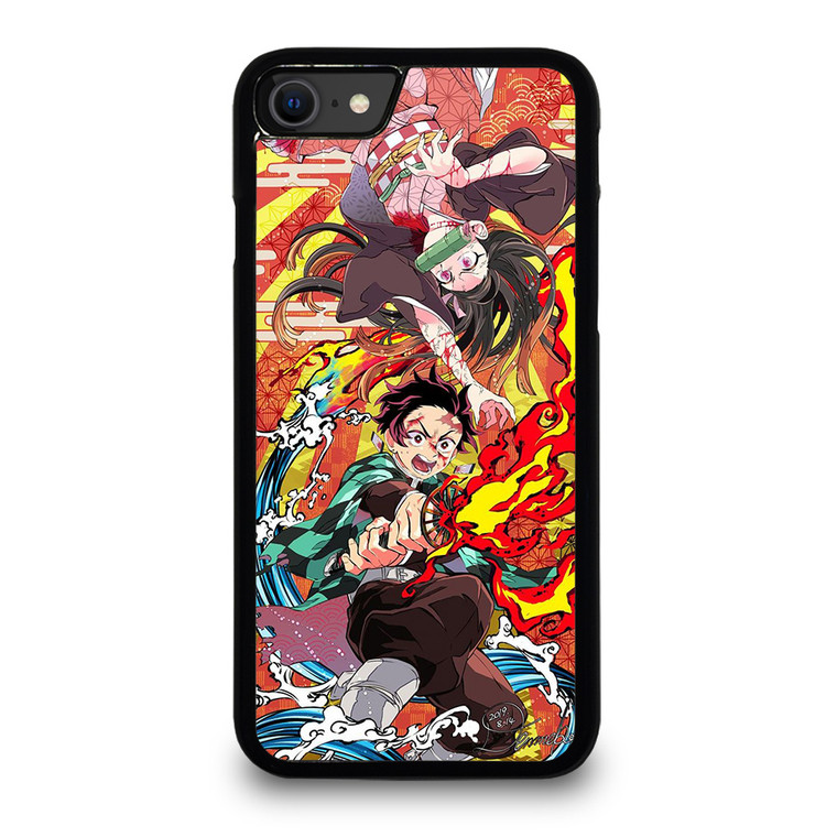 DEMON SLAYER KIMETSU NO YAIBA ANIME MANGA iPhone SE 2020 Case Cover